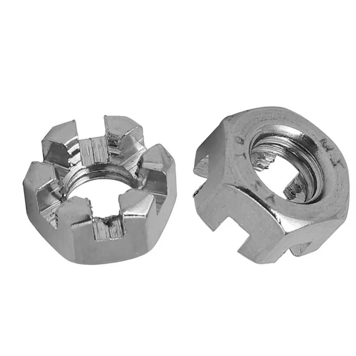 Hexagon Slotted Castle Nut
